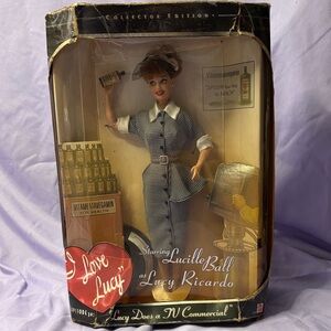Lucille Ball Collector's Edition Doll in Black and White Outfit